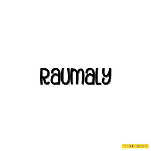 Raumaly Font
