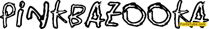 Pink Bazooka Font