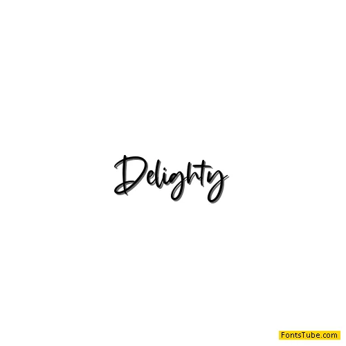 Delighty Font