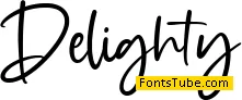 Delighty Font