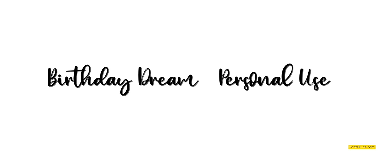 Birthday Dream