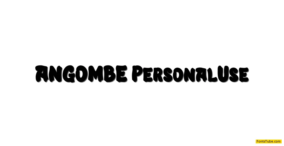 ANGOMBE Font