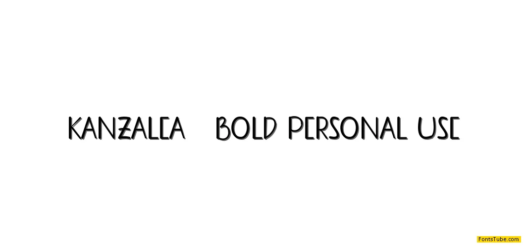 KANZALEA Font Family