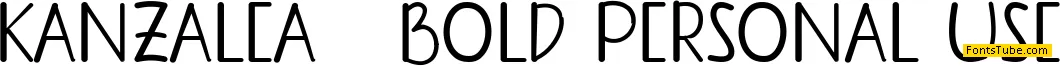 KANZALEA Font Family
