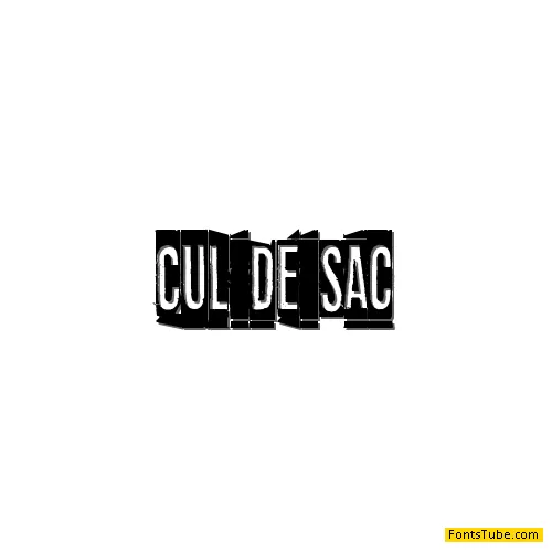 Cul-De-Sac Font