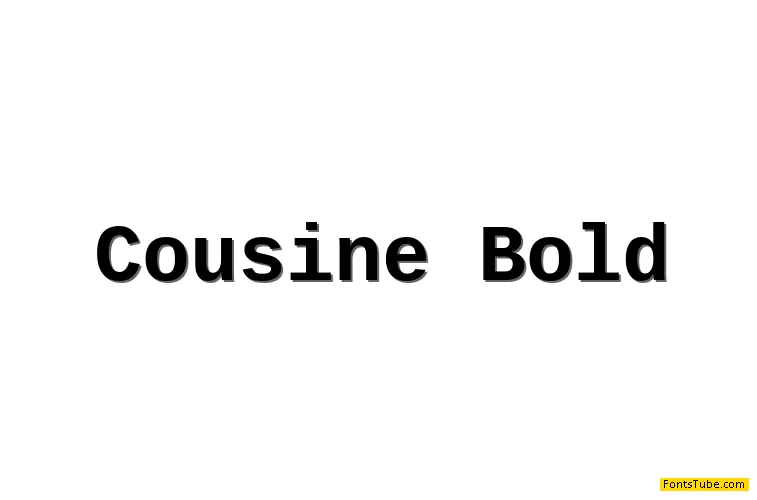 Cousine Font Family