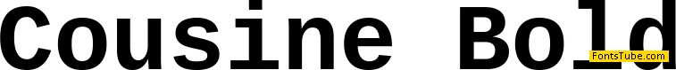 Cousine Font Family