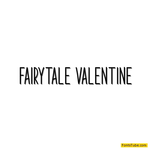 Fairytale Valentine Font