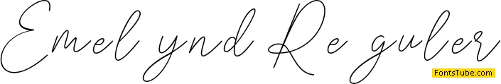 Emelynd Font Family