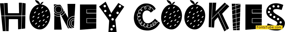 Honey cookies Font