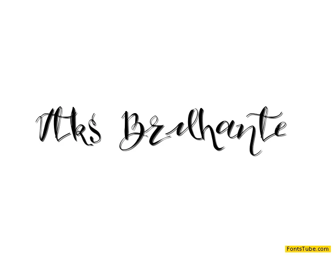 Vtks Brilhante Font Family