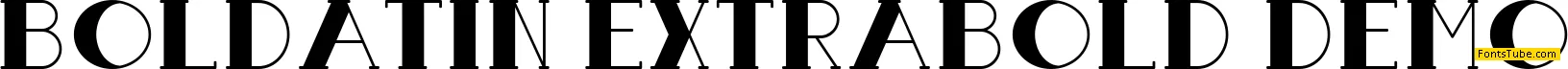 Boldatin Font
