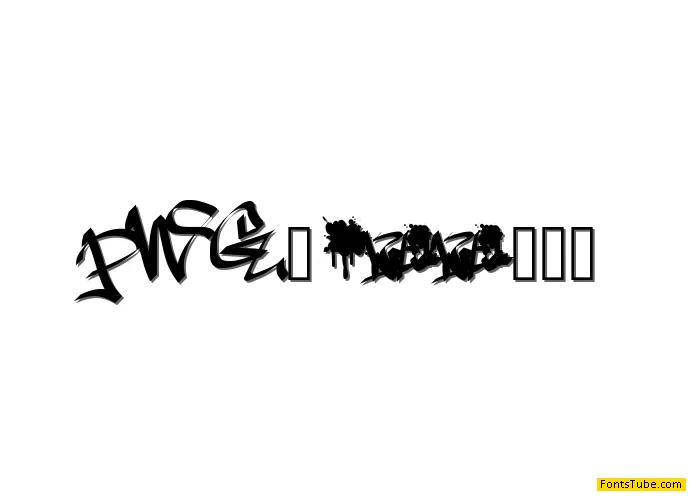 PWGraffiti Font