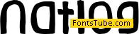 Natural Log Font