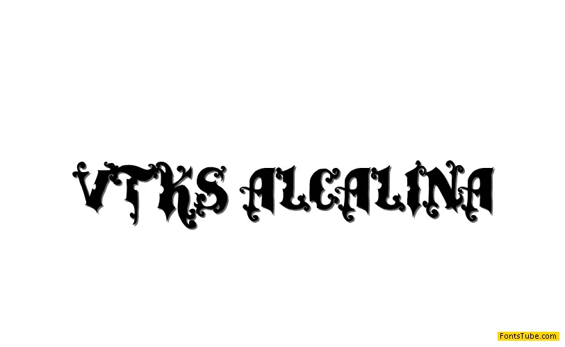 vtks alcalina Font