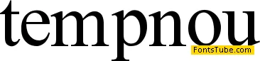 Temps Nouveau Font