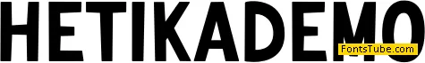 HETIKADemo Font