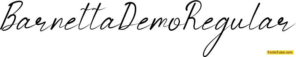 Barnetta Demo Font