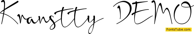 Kranstty Font