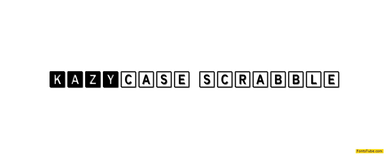 KazyCase Scrabble
