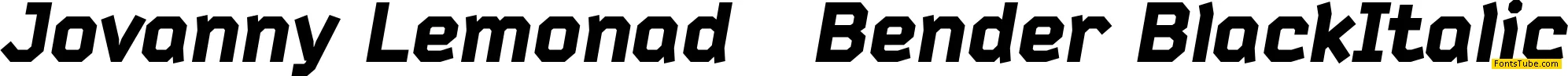 Bender Font Family