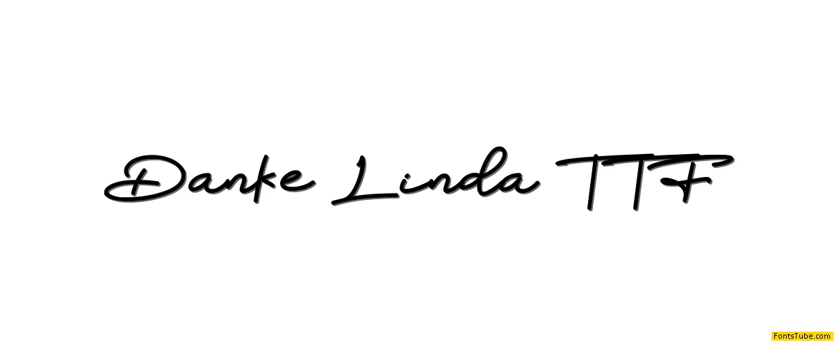Danke Linda Font