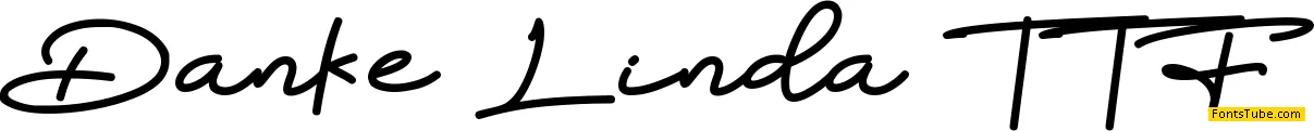 Danke Linda Font