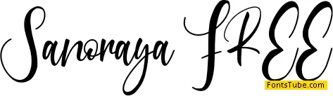 Sanoraya FREE Font