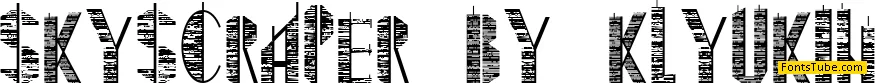 Skyscraper Font