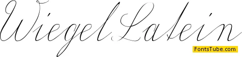Wiegel Latein Font Family