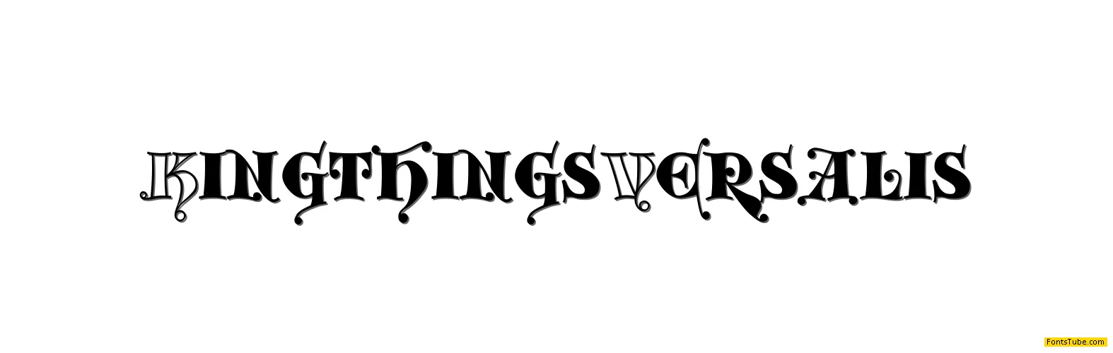 Kingthings Versalis Font