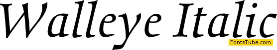 Walleye Font Family