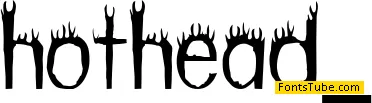 Hothead Font