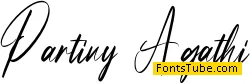 Partiny Agathi Font