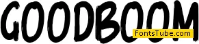 GoodBoom Font