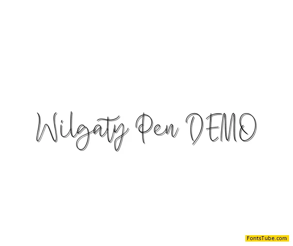 Wilgaty DEMO Font Family
