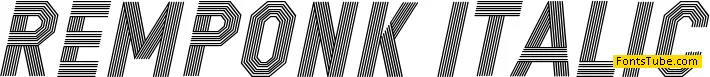 REMPONK Font Family