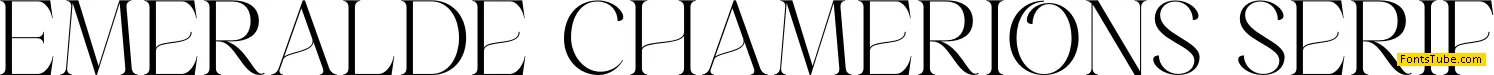 Emeralde Chamerions Serif