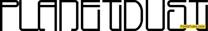 Planet Dust Font