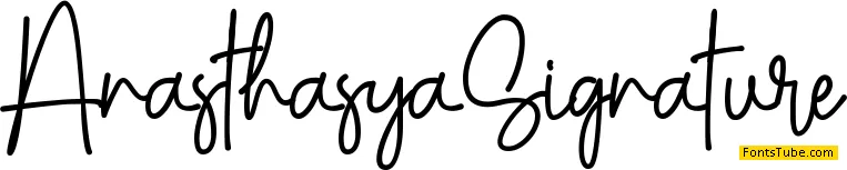 Anasthasya Signature