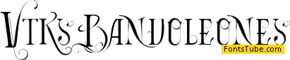 Vtks Bandoleones Font