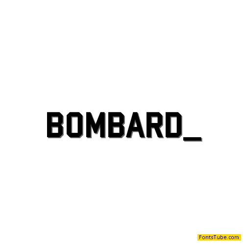Bombardier Font