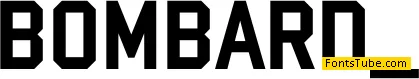 Bombardier Font