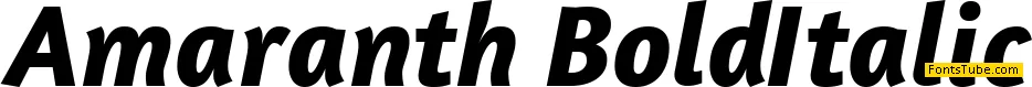 Amaranth Font Family