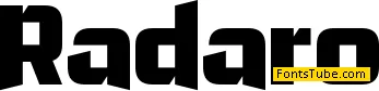 Radaro Font