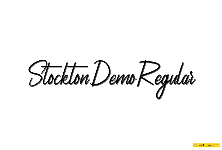 Stockton Demo Font
