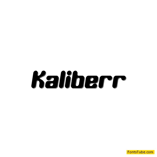 Kaliber BRK Font Family