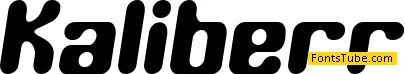 Kaliber BRK Font Family