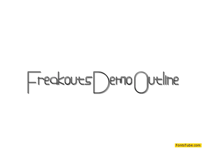 Freakouts Demo Font Family