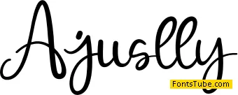 Ajuslly Font